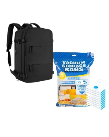 combo maleta + bolsas al vacio